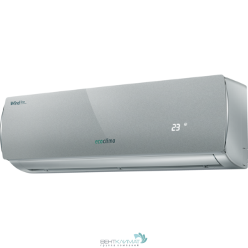 Настенная сплит-система Ecoclima ECW/I-09QCG + EC/I-09QC, серебристый-1