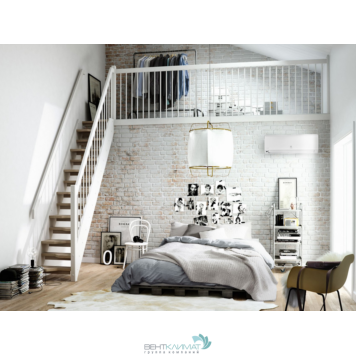 Настенная сплит-система Electrolux EACS/I-18HP/N8_23Y_in + EACS/I-18HP/N8_23Y_out, белый-1