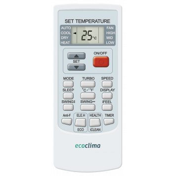 Настенная сплит-система Ecoclima ECW-AX18/FB-4R1 + EC-AX18/F-4R1, белый-4