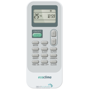 Настенная сплит-система Ecoclima ECW-HE07/AA-4R2 + EC-HE07/A-4R2, белый-1