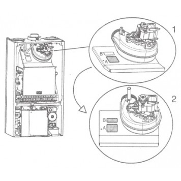 Настенный газовый котел Baxi ECO4S 24 F-10